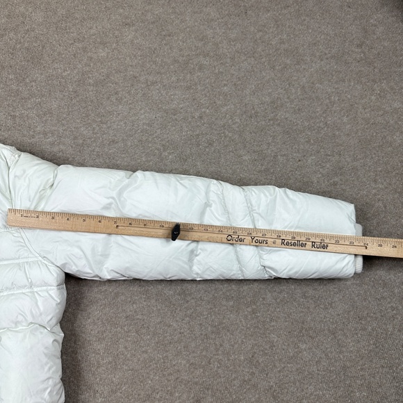 J. Lindeberg Jacket Womens Extra Large White Puffer Down Vintage Y2K - Picture 11 of 13